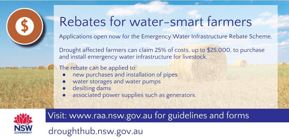 Emergency Water Infrastructure Rebate Scheme